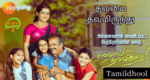 Thavamai Thavamirundhu Zee Tamil Serial-tamildhool.com.pl